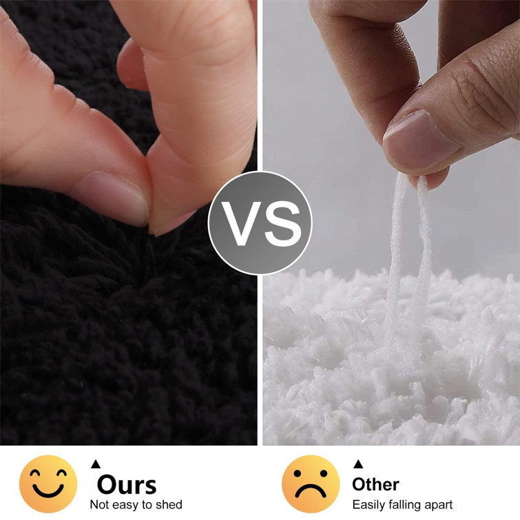 Hokku Designs Kashmier Microfiber Bath Rug Wayfair Canada